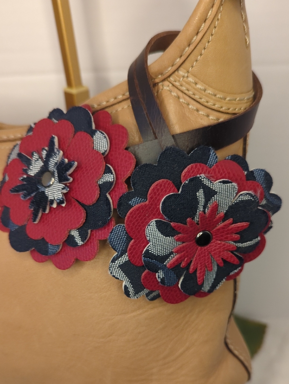 Listing For Handmade Leather Bag Charm - Various